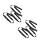 6Stk Robuste -Sicherheitsgurte Baby Hochstuhl Buggy 7