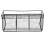 Black Stainless Steel Kitchen Wall Basket Space Saving Organizer 4