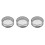 3Pcs Kitchen Stainless Steel Fine Mesh Round Sieve Convenient Strainer 5