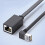 Καλώδιο προσαρμογέα Ethernet 90 μοιρών Καλώδιο Cat7 Ethernet Ορθής γωνίας αρσενικό σε θηλυκό 5
