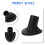 2Pcs-Golf Bag Feet Replacement-Golf Bag Stand Rubber Feet Replace 2