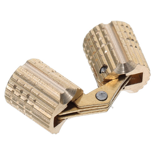 2Pcs Multipurpose Golden Copper Invisible Foldable Hinges for Doors 2