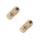 2Pcs Multipurpose Golden Copper Invisible Foldable Hinges for Doors 5
