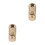 2Pcs Multipurpose Golden Copper Invisible Foldable Hinges for Doors 8