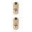 2Pcs Multipurpose Golden Copper Invisible Foldable Hinges for Doors 9