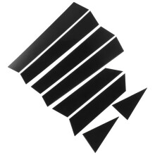 Car Pillar Posts Door Window Trim Moldings Anti Scratch Stickers for Altima 2013-2018 Accessories Glossy Black