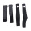 Rear Window Roll  Snap Straps & Soft Top Sunrider Straps, for   2007-2019, Black 1