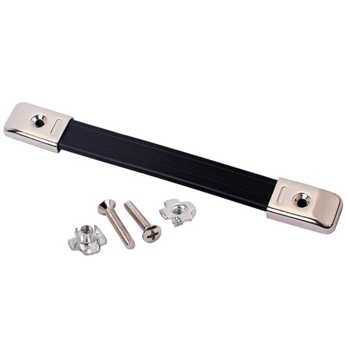 Guitar Amp Handles 1 Set Black Plastic 1