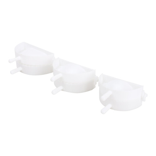 Polypropylene Dough Press For Smooth Shape Pasta Pockets, Authentic Homemade Convenient Dumpling Making Kit With Decorative Crimped Edge For Easy 1