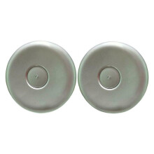 2 Pcs for Transit Mk6 Mk7 Mk8 Front Wheel Centre Caps Trims Twin Rear Wheel YC151130DD YC15-1130-DD 1573029