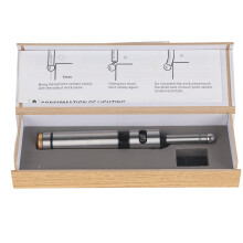 Electronic Optical Edge Finder with LED and Beep Alert Durable Stainless Steel Edge Finder for CNC Lathe with Precision Ground Probe Work Edge