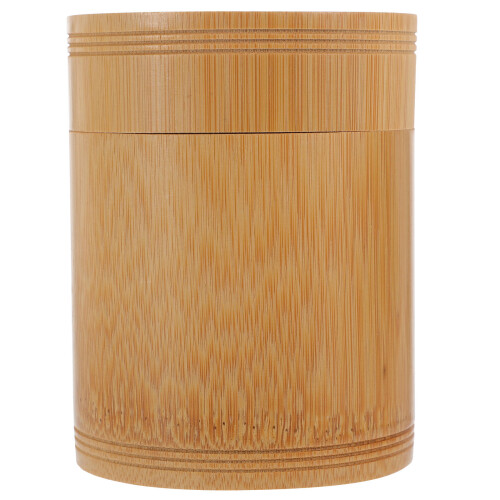 2Pièces Pot Bambou Khaki Étanche Pour Café Épices Usage 1