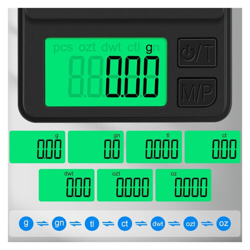 Precision Digital Pocket Scale for Jewelry and Reloading Compact Lightweight Battery Operated,Multiple Accessories 1