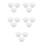 15Pcs Durable Rubber Mop Bucket Stopper White Replacement Drain Plug 4