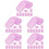 Light Purple Travel Soap Pieces with Practical Box Packaging 7
