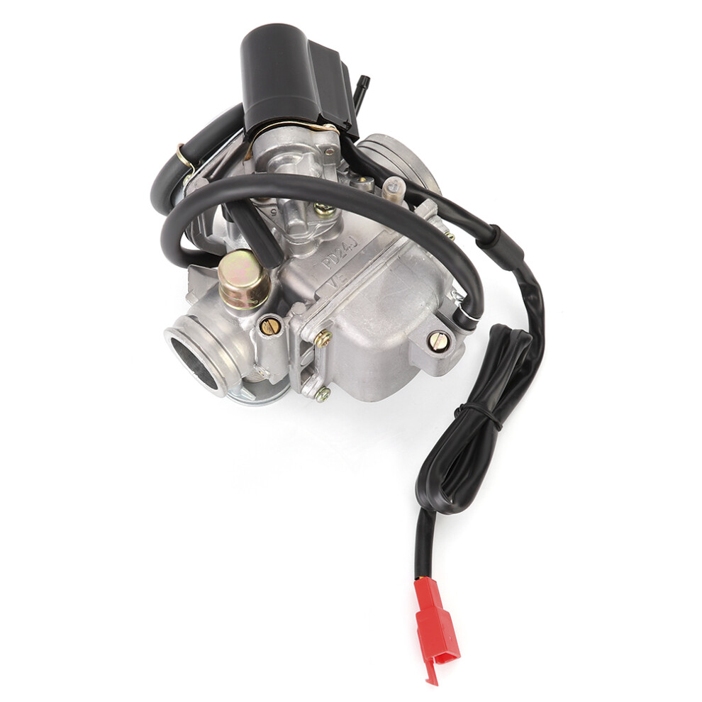 Go Kart Carburetor For4stroke Engine Scooter Carburetor With Electric Choke Replacement Carburetor24mm Carb Compatible With Moped Atv Chinese 9448483315272
