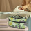 Flower and Leaf Patterns Steam Iron Case Polyester Most Iron Lightweight, Bag Only 2
