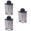 3Pcs Dark Grey Fly Net Hat Breathable Mesh for Outdoor Activities 7