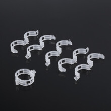 Garden Plant Ties 100pcs Plastic Clip Support for Tendril & Branch Clamping