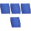 20Pcs Versatile Blue Guinea Pig Blanket Soft Small Animal Bedding 4