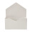 Floral Envelope Gift Box White 119in 5
