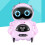 Robot Educatif Rc Rose, Mini, Danse, Sons Et Interaction 4