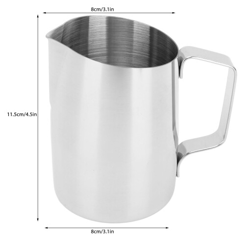 Milk Frothing Pitcher 201 Stainless Steel 450ml 1