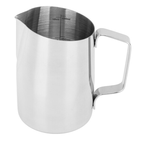 Milk Frothing Pitcher 201 Stainless Steel 450ml 2
