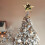 LED wrought iron tree top star decoration white 9.84x11.02 6