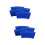 8Pcs Silicone Pot Handle Sleeve Blue Heat Insulation Cover for Kitchen 7