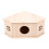 ibasenice Wood Squirrel House Beige Triangular Design Small Animals 1 Pcs 5