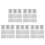5Sets Portable Silver Aluminum Foil Planter Covers Thermal Insulation 4