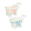 Cochecito de bebé de mimbre para ducha (1 unidad) 7