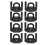 Multifunctional Adhesive Hat Organizer, Space Saving Solution For Wall Mount, Self Adhesive Hooks Invisible Hooks, Stylish Display For Baseball Caps 6