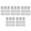 5Sets Portable Silver Aluminum Foil Planter Covers Thermal Insulation 8