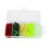 Fishing Bait Soft Plastic Grub Worms 5cm 50PCS 5