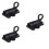 3Pcs Black Gate Security Latch Aluminum Automatic Door Bolt 7