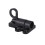 3Pcs Black Gate Security Latch Aluminum Automatic Door Bolt 9