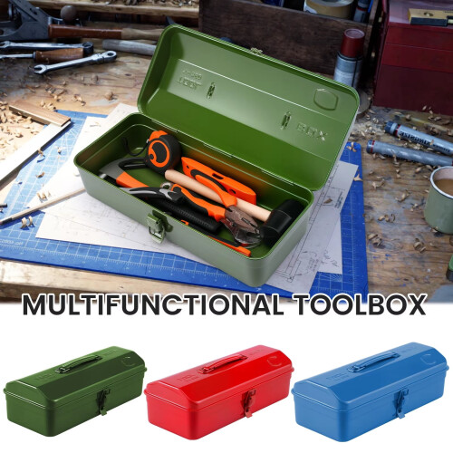 Metal Tool Organizers Box Secure Locking Systems Multi Compartment Storage For DIYer Projects And Construction Sites 1