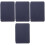 4Pcs Slim Dark Blue Ebook Protective Case Lightweight Cover 4