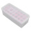 Popsicle Mold Set Airtight Bread Storage Transparent Bread Container Multipurpose Freezer Ice Tray with Easy Push Release Bendable for Quick Removal 6