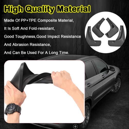 4 τεμάχια λασπωτήρες για Chevrolet2011-2014, Προσαρμοσμένα προστατευτικά πιτσιλίσματος 2