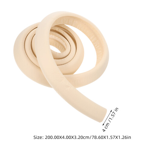 Beige Corner Protector Guards Nbr Soft Child Proof Edge Guards 1