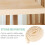 Beige Corner Protector Guards Nbr Soft Child Proof Edge Guards 4