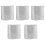 25Pièces Isolation Pot Plante Argent Fermeture Réglable 2