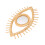 Rattan Eye Wall Mirror, Natural Woven Decorative Mirror 8