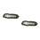 2Pcs Outdoor Kayak Storage Pouch Waterproof Uv Shield Assorted Color 5