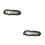 2Pcs Outdoor Kayak Storage Pouch Waterproof Uv Shield Assorted Color 7