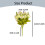21 Yellow Silk Artificial Roses with Long Stems 3