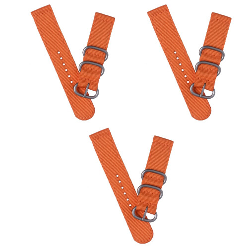 3pcs Strap Watch Man Ring Buckle Sports 2
